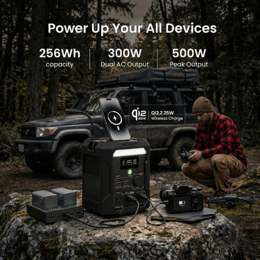 GEYOTO_N300_Portable_Power_Station_256Wh_300W