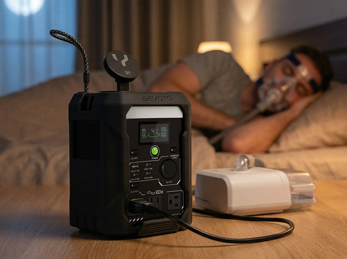 geyoto-N300-portable-power-station-dimension-2