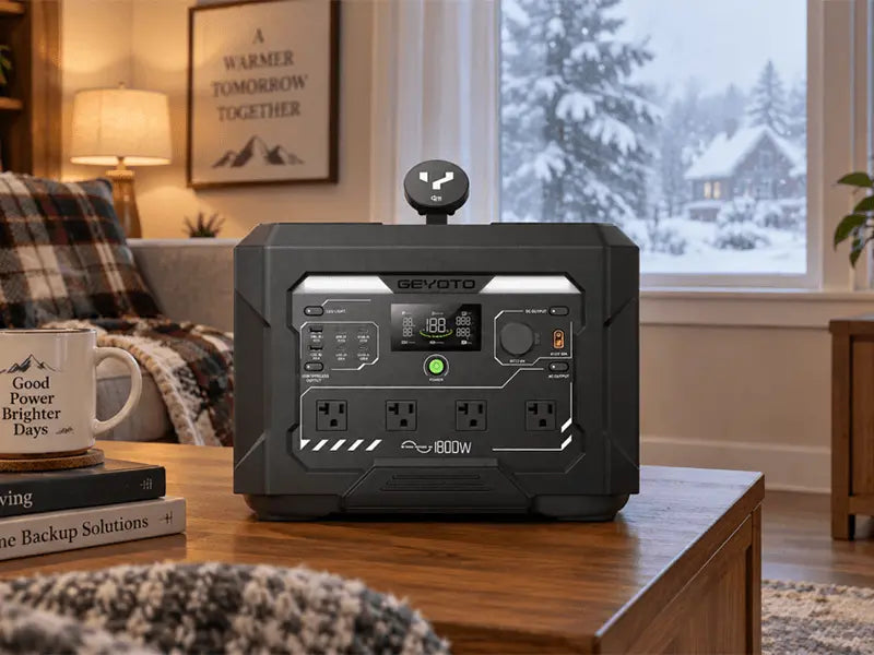 Portable Power Station in Cold Weather: Charging, Storage & Runtime Tips
