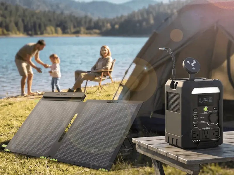 Choosing the Right 300W Solar Generator Kit for a Weekend Family Getaway