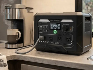 Can An Off-Grid Solar Generator Really Power An RV For Weeks Without A Hookup? GEYOTO Official Store