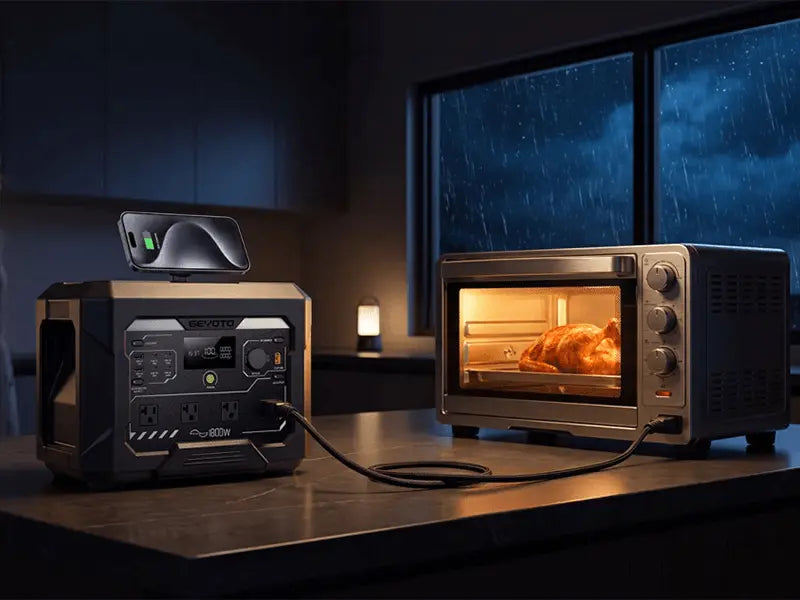 GEYOTO N1000 in a Florida Storm: UPS, Refrigerator & Backup Power Tested