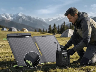 Beginner-Friendly Foldable Solar Panel For Camping Review: Double-Sided Capture Versus Single Panels GEYOTO Official Store