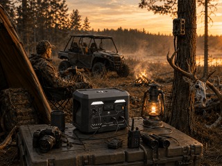 Best Portable Power Station for Hunting Season: Trail Cameras, Blinds & Base Camp Power GEYOTO Official Store