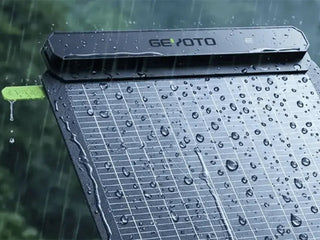 Top Efficiency Features: Trending 100W Foldable Solar Panel For Camping Enhancing Outdoor Adventures GEYOTO Official Store
