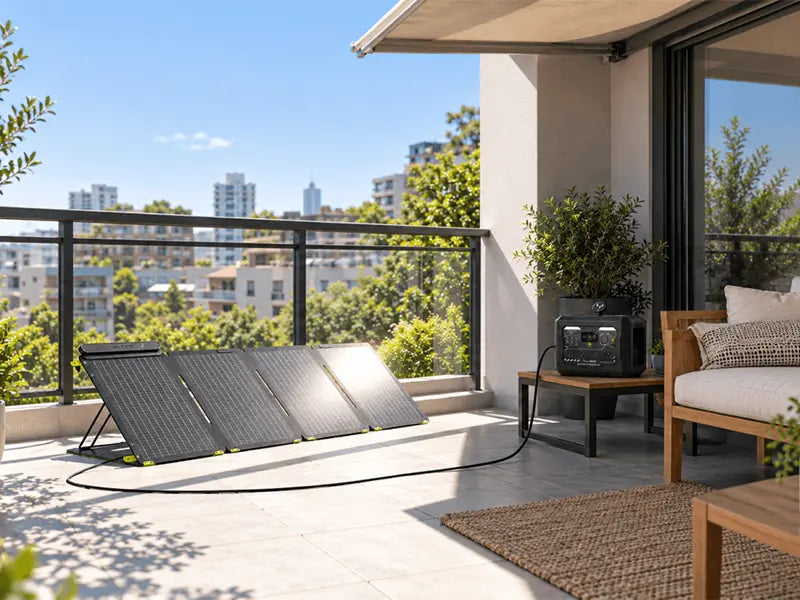 Off-Grid vs. Grid-Tied Balcony Solar: Which One Fits Your Apartment?