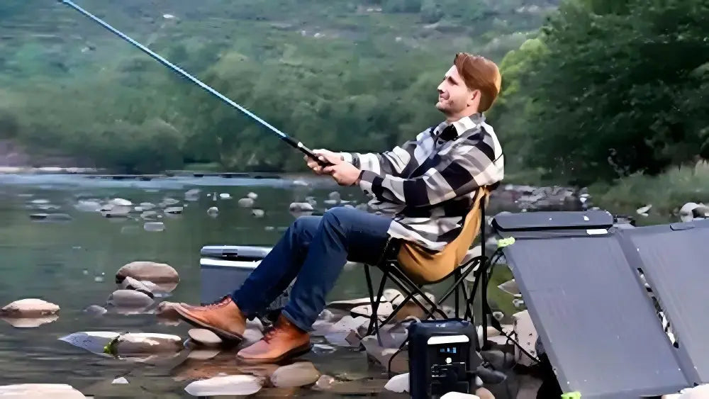 portable power station for fishing