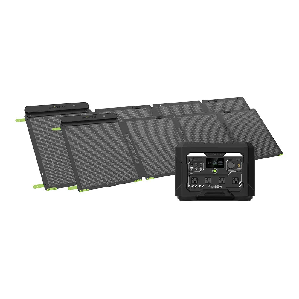 GEYOTO N1000 solar generator 200W x2 panels