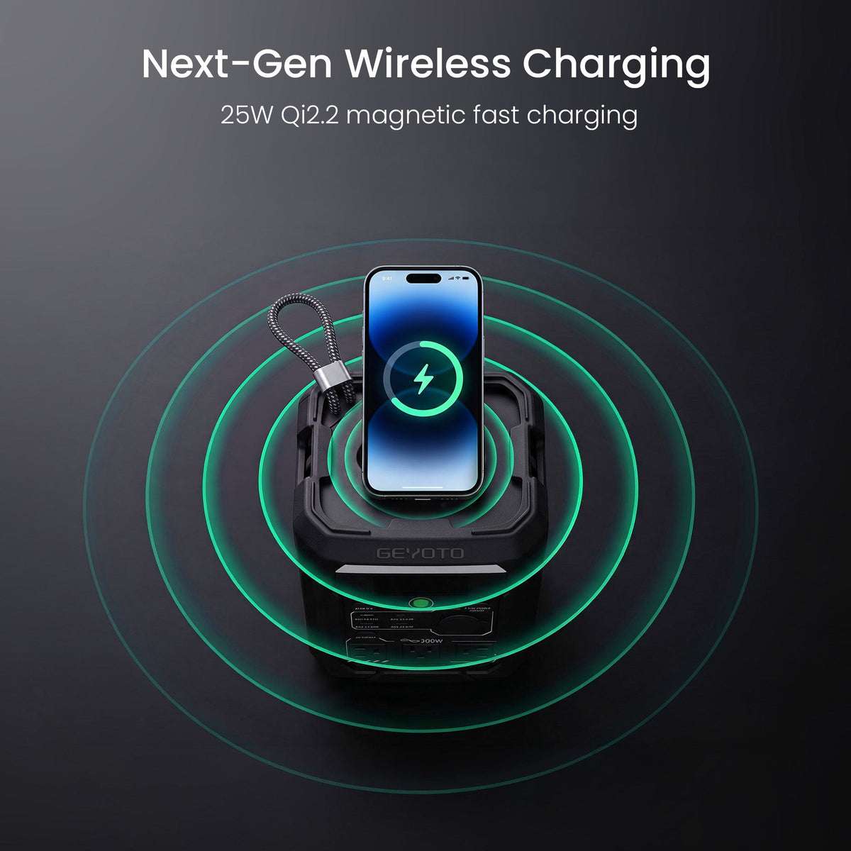 N300 Portable Power Station | 256Wh, 300W GEYOTO Official Store