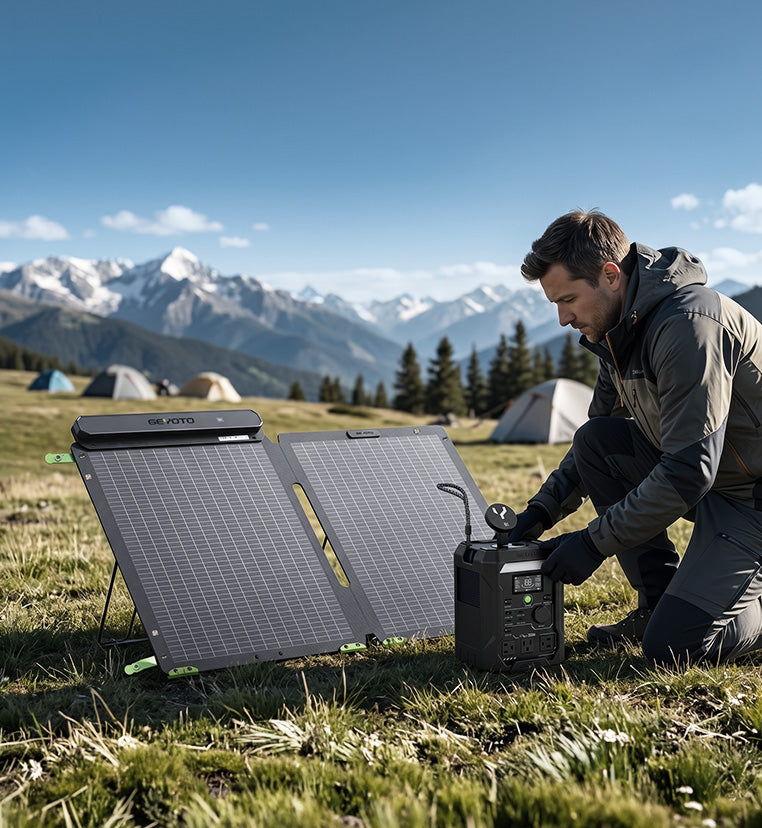 N300 Portable Solar Generator | 256Wh, 300W