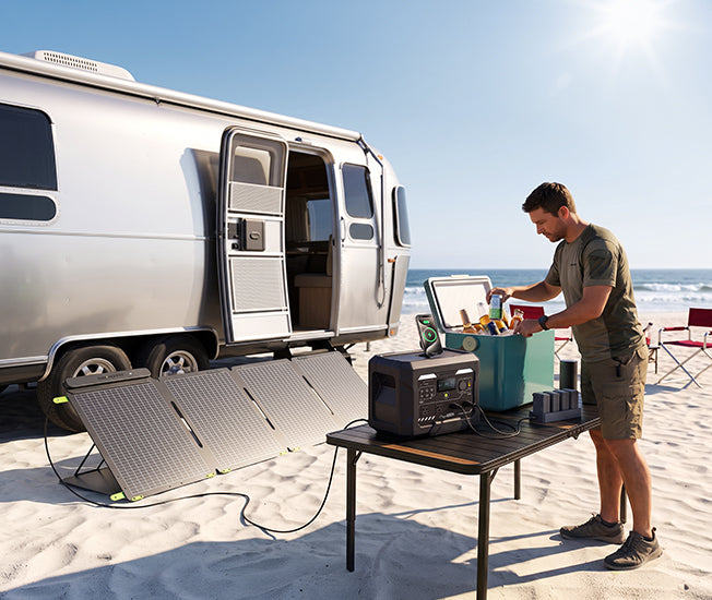 N1000 Portable Solar Generator | 1024Wh, 1800W
