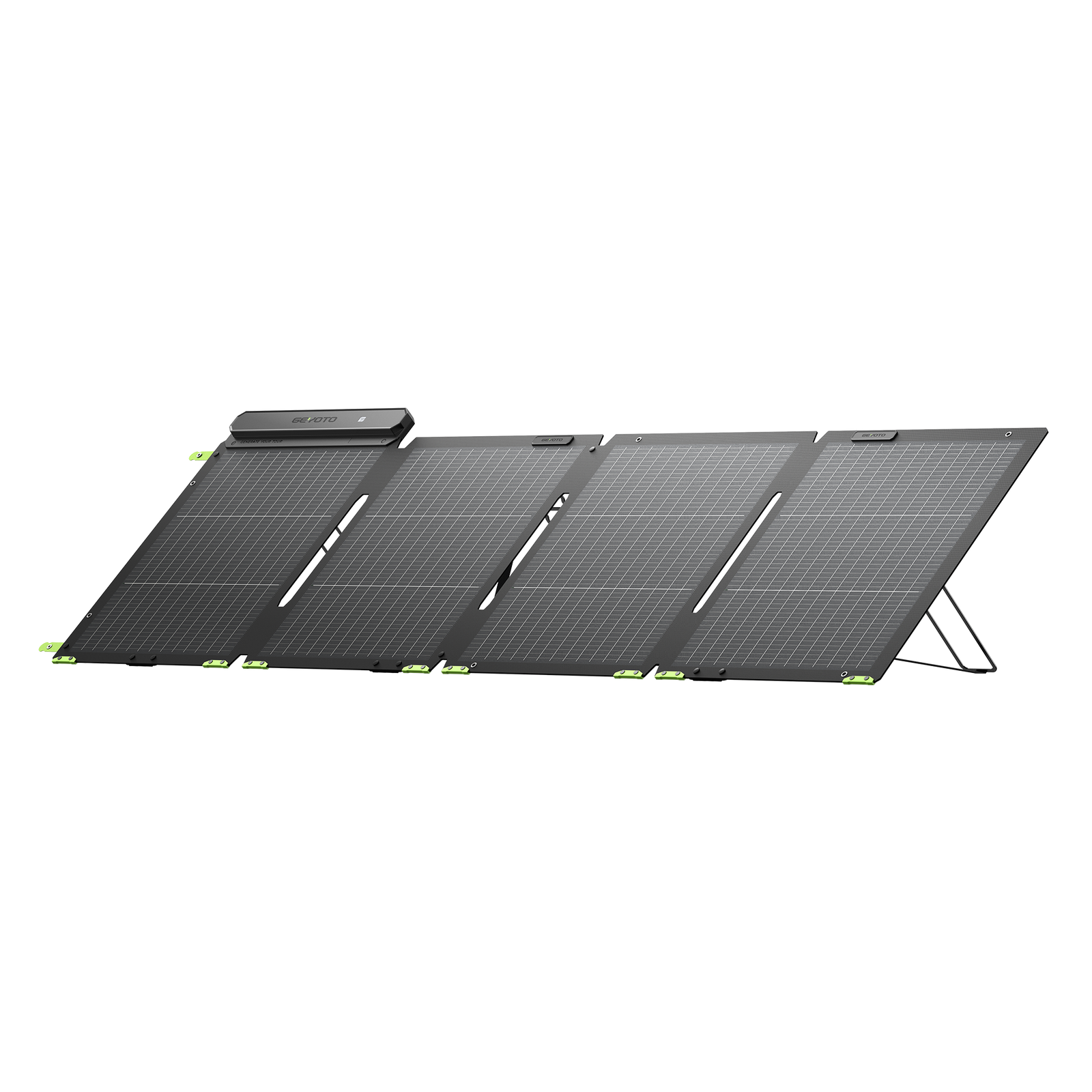 GEYOTO S200 200W portable bifacial solar panel, product detail view