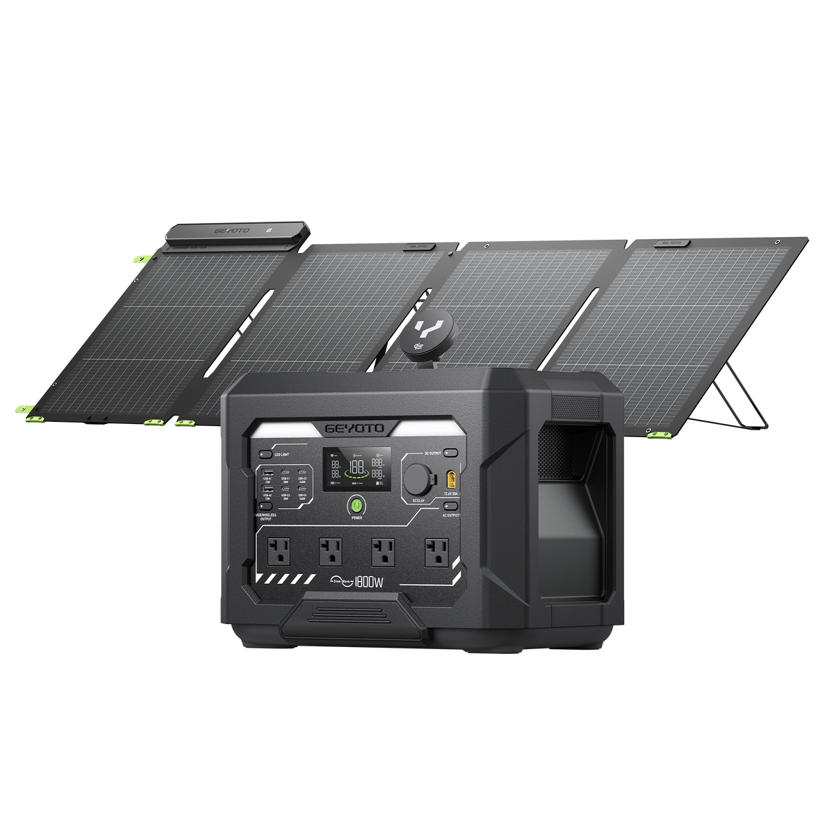 Generador Solar Portátil N1000 | 1024 Wh, 1800 W