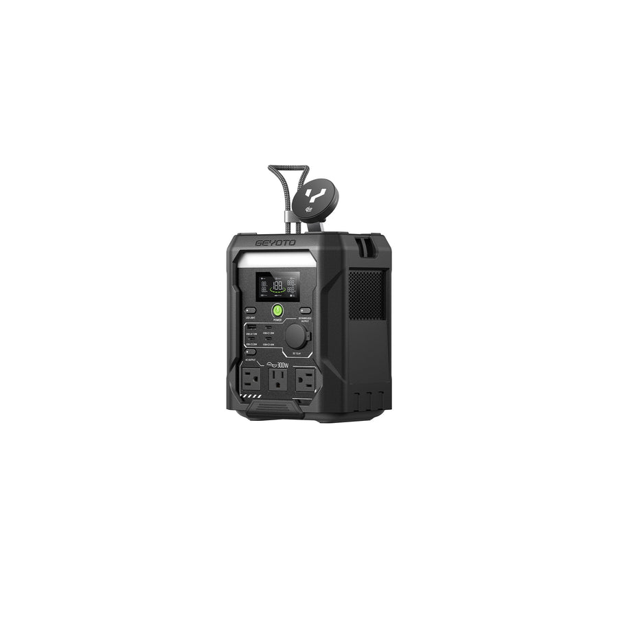 N300 Portable Power Station | 256Wh, 300W GEYOTO Official Store