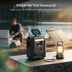 N300 Portable Solar Generator | 256Wh, 300W GEYOTO Official Store