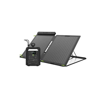 GEYOTO N300 Portable Solar Generator | 256Wh, 300W