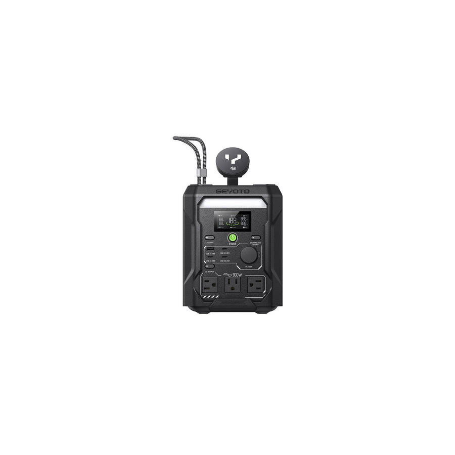N300 Portable Power Station | 256Wh, 300W GEYOTO Official Store