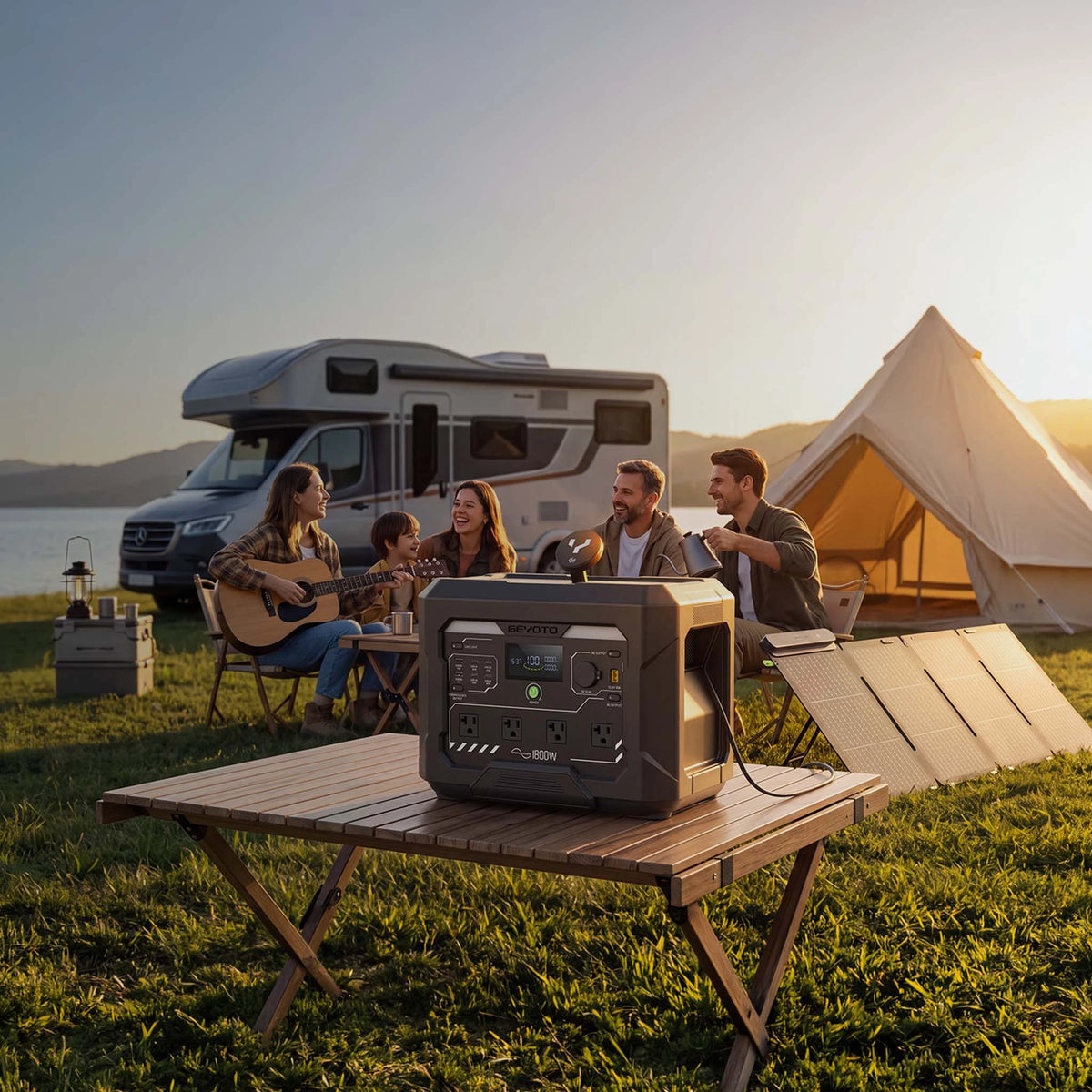Fall Foliage Road Trip Power Guide: RV, Van & Off-Grid Charging
