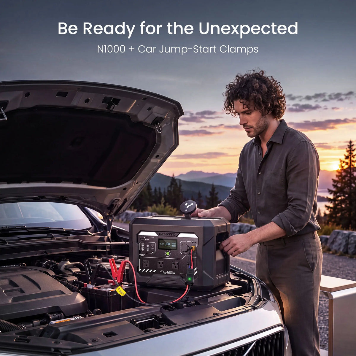 [Pre-order] N1000 Portable Power Station with Jumper Cable
