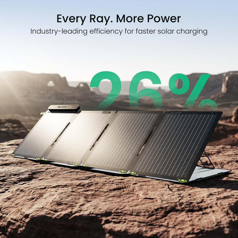 S200 Portable Bifacial Solar Panel | 200W Foldable GEYOTO Official Store