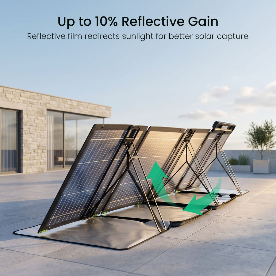 S200 Portable Bifacial Solar Panel | 200W Foldable GEYOTO Official Store