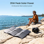 S35 Portable Solar Panel | 35W, USB-A & Type-C GEYOTO Official Store