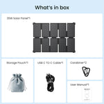 S35 Portable Solar Panel | 35W, USB-A & Type-C GEYOTO Official Store