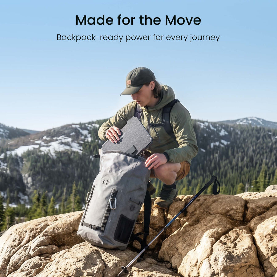 S45 Portable Solar Panel | 45W, USB-A & 2x Type-C GEYOTO Official Store